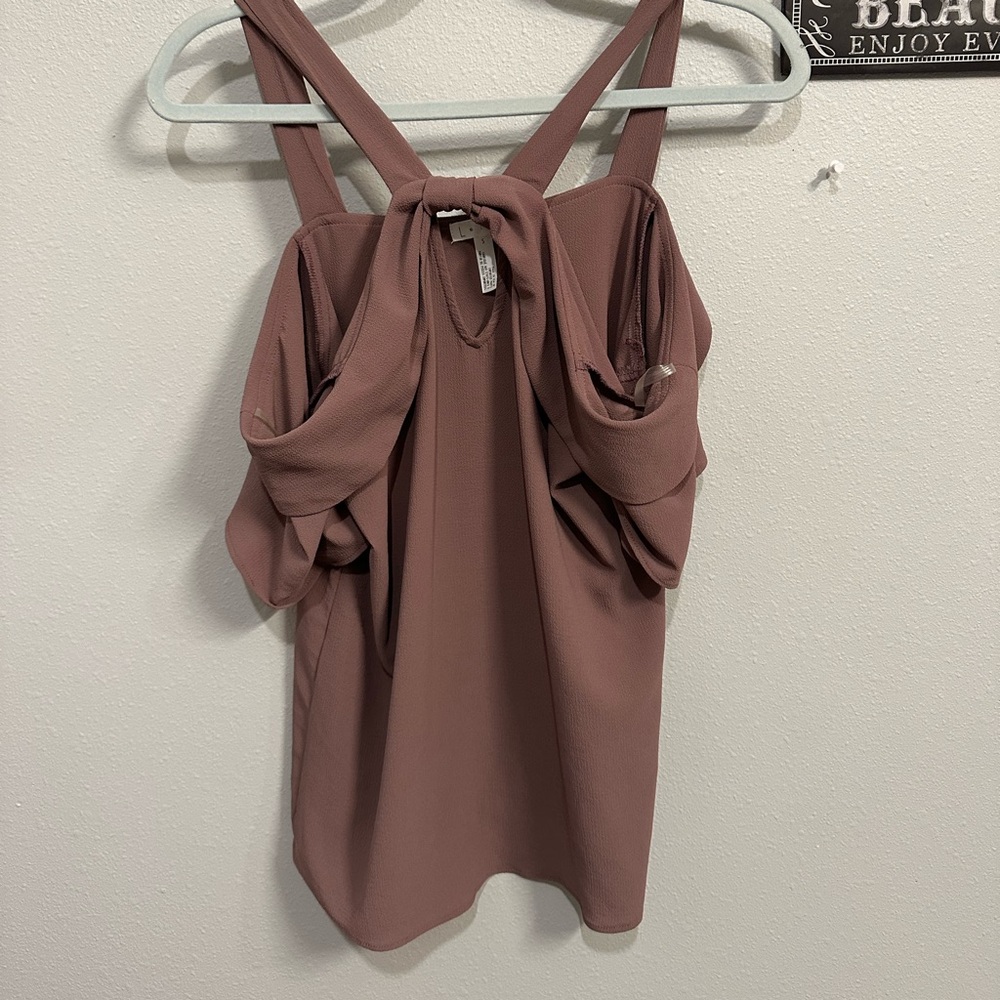 Shoulder Cut Out Blouse